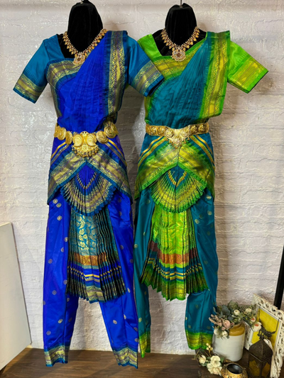 Kanjiwaram Saree Bhartnatyam Costume