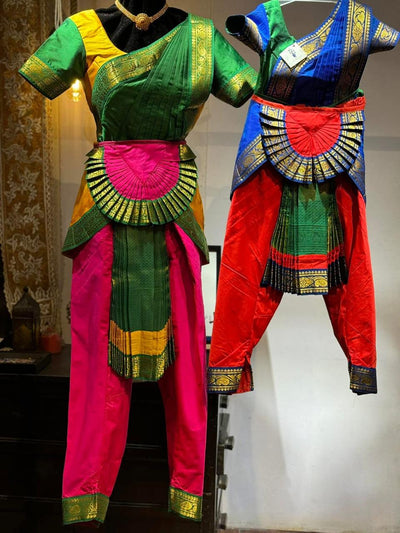 Kids Bharatnatyam costume