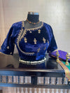 Velvet blouse