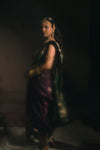 MOHINI COLLECTION - Wine Silk Saree