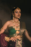 MOHINI COLLECTION - Wine Kacholi Costume