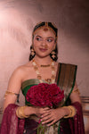 MOHINI COLLECTION - Wine Kacholi Costume