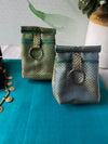 coin bag/ fabric keychain
