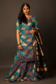 Ready to Wear 2 in 1 Silk Kali Ghagra with Kurta & Blouse