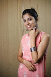 LEHJA LITE - Pastel Pink Straight Kurta