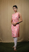 LEHJA LITE - Pastel Pink Straight Kurta