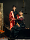 Raw Silk Kurta With Banarasi Dupatta