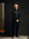 Raw Silk Kurta With Banarasi Dupatta